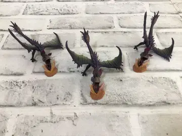 W758 몬스터 헌터 피규어 이얀가루루가 3점 현상품