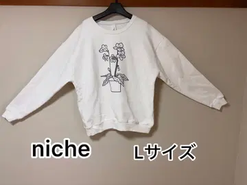 niche 맨투맨 꽃자수