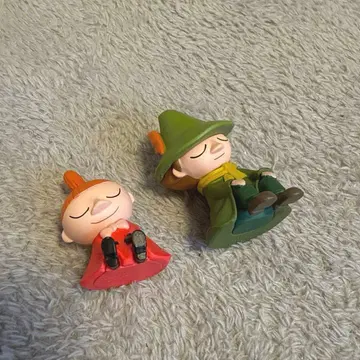 무민 어깨 쿵 스너프킨 리틀 미이 가챠 캡슐 토이