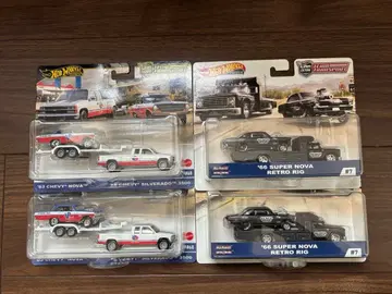 HW 팀 트랜스포트 Chevy Super Nova 66&63 4set