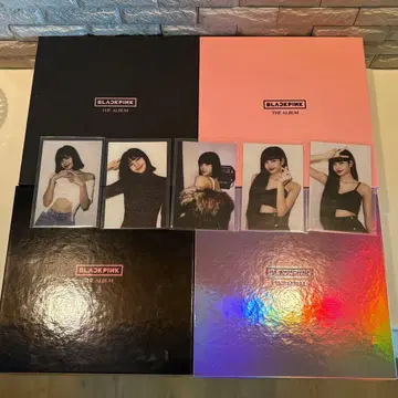 BLACKPINK THE ALBUM 트레이딩 카드 엽서 리사 세트