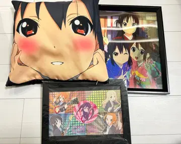 케이온! 쿠션. 사진 프레임. 렌티큘러 프레임 세트