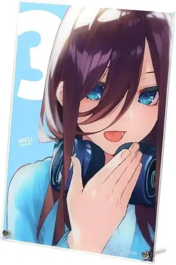 5등분의 신부전 아크릴 사진 스탠드 나카노 미쿠