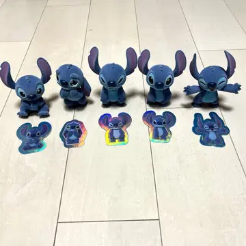 [새상품급] TOPTOY 스티치 플러피 피규어 5점 묶음 상품