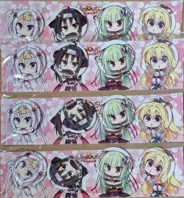 유즈소프트 센코이*만카 SD캔뱃지 4종 5세트 코모와타 하루카