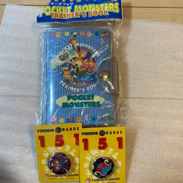 [ 미사용 새상품 ] 포켓몬 트레이너즈북 포켓몬 배지 151