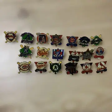 메이저리그 구단 핀 배지