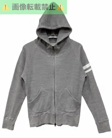 모모타로 진즈 출진 써멀 지퍼 후드티 L