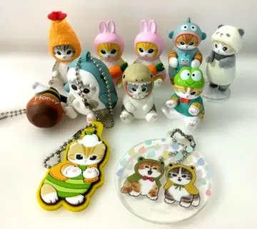 모프 샌드 피규어 체인 마스코트 일괄