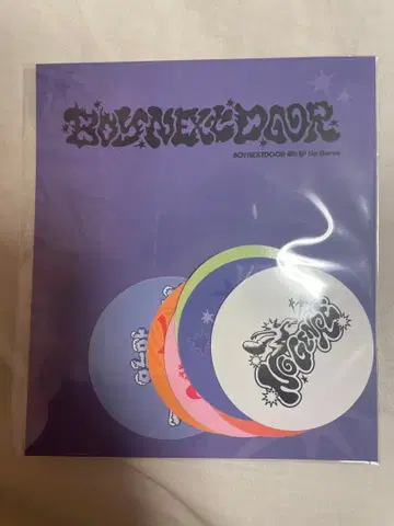 BOYNEXTDOOR No Genre 팝업 한정판 스티커