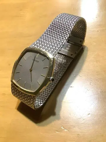 새상품급 크레도르 14KT 베젤 골드/실버 콤비