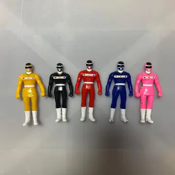 전자전대 메가레인저 소프트 비닐 5체