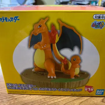 포켓몬스터 꼬리봐봐 리자몽 파이리 피규어 개봉품