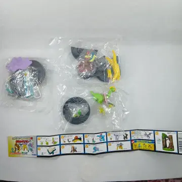 미개봉 포켓몬 입체도감 SPECIAL03 전설의 포켓몬 편 3종