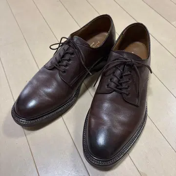 폴로 랄프 로렌 남성용 드레스 슈즈 가죽 신발 비즈니스 브라운