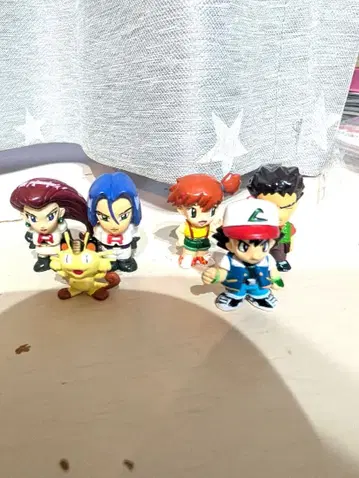 초레어 포켓몬 꼬마 포켓몬 하우스 메인 캐릭터 6체 세트