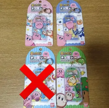 별의 커비 초콜릿 마스코트 참 초코 키링 참