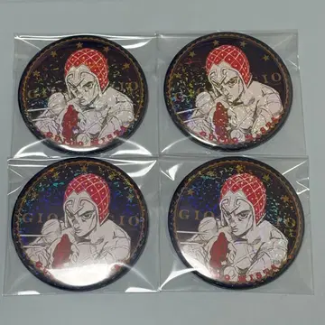 죠죠 미스타 더 죠죠 월드 원작 캔뱃지 홀로그램 75mm