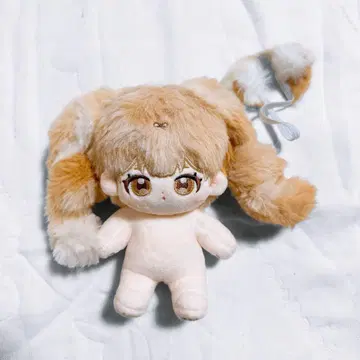 무속성 봉제 인형 목화 인형 10cm 옷 갈아입기 봉제 인형