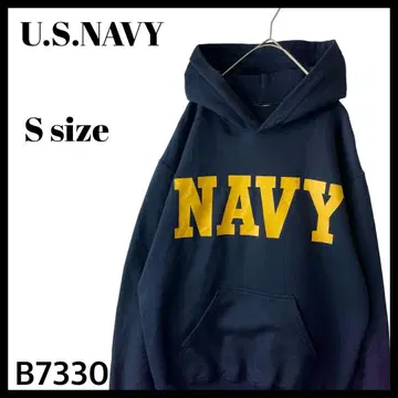 구제 의류 U.S.NAVY 후드 맨투맨 미 해군 밀리터리 S사이즈 상당