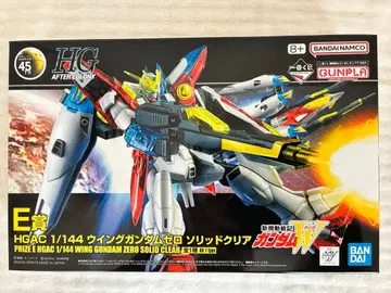 제일복권 E상 HG 1/144 윙건담 제로 솔리드 클리어 미조립