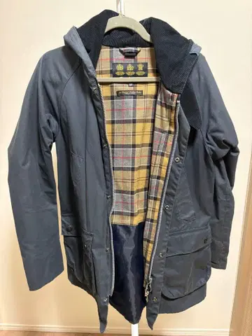 바버 후드 부착 자켓