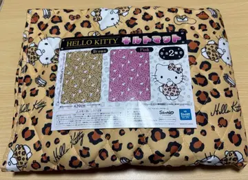 헬로키티 퀼트 매트 (브라운)
