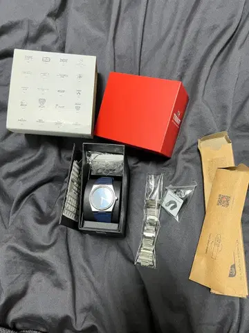 Tissot PPX 쿼츠 파랑 다이얼 가동품 블레스 포함