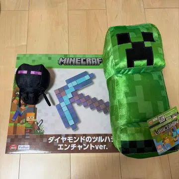 마인크래프트 크리퍼 엔더맨 다이아몬드 곡괭이 세트