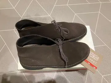 클락스 데저트 부츠 다크 브라운 스웨이드 처카 부츠