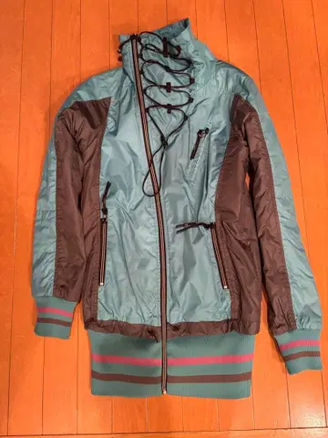 55DSL 사선 지퍼 나일론 자켓 기믹 y2k