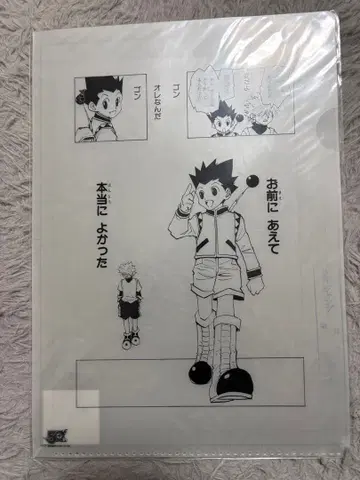 헌터헌터 HUNTER x HUNTER 클리어 파일 원화풍 점프