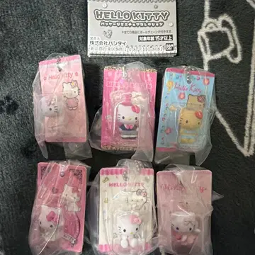 HELLO KITTY 패키지 미니어처 컬렉션 전 6종류 컴프 가챠
