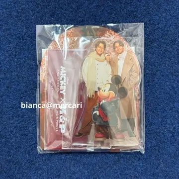 미키 킹프리 배경 포함 아크릴 스탠드 (아크스타) 디즈니 콜라보