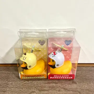 [ 새상품 ] 사이클링 마스코트 폼폼푸린 헬로키티 오리 키티 (2개)