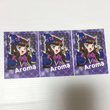 프리파라 팝업 캐릭터 카드 쿠로스 아로마