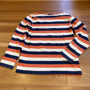 RadmesS 남성용 BIGI MEN'S BIGI 보더 티셔츠 긴팔