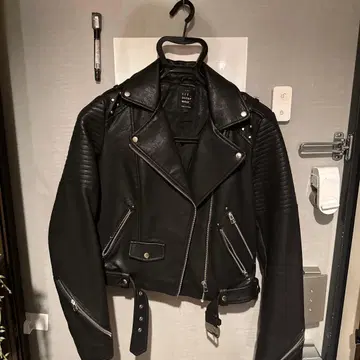 Zara trf outer wear Leather Biker Jacket
