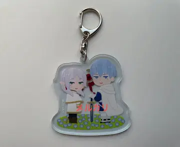 장송의 프리렌 이라스토야 콜라보 힘멜 아크릴 키링 꽃밭