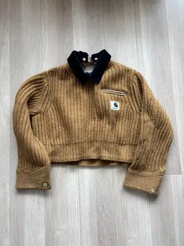 sacai x CarHartt Knit Pullover Detroit