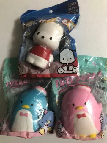 산리오 포차코 턱시도샘 스퀴시 마스코트 스퀴즈