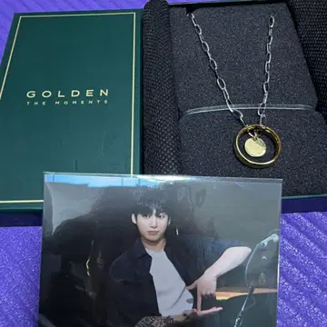 BTS GOLDEN JUNGKOOK 정국 전시회 목걸이