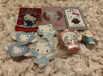 치비토모 키티 눈의 정령 가챠가챠 스티커 카드