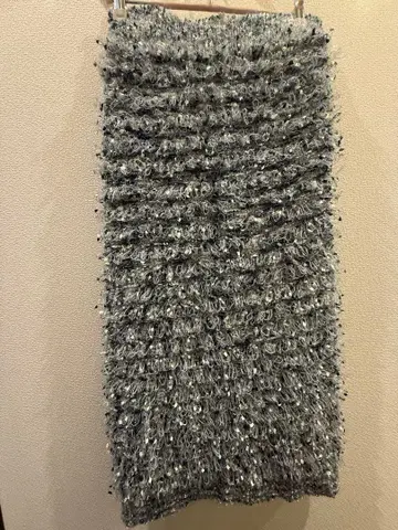 HeRIN.CYE 루프얀 니트 스커트