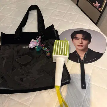 nct127 백 재현 부채 응원봉 세트