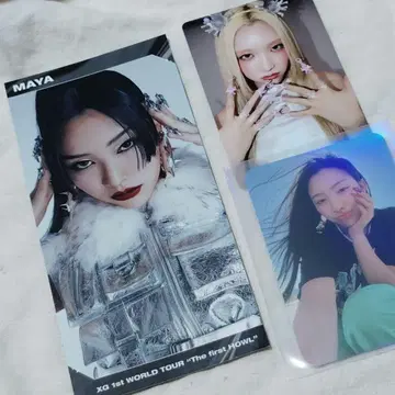 XG MAYA 마야 트레이딩 카드 세트