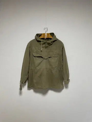 60s WW2 불가리아 군 스모크 아노락 후드티 밀리터리 자켓