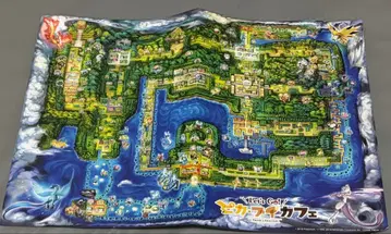 포켓몬스터 피카츄 이브이 카페 초대 포켓몬 맵