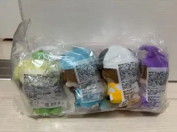 나니와단시 로손 산리오 콜라보 봉제 인형 마스코트 7개 세트