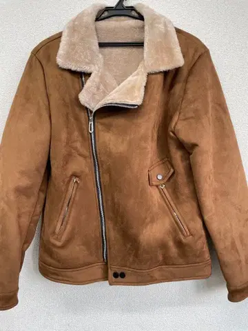 새상품급 FRANKLIN MUSK 미국 뉴욕발 보아 자켓